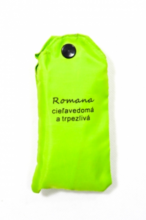 Nákupná taška s menom ROMANA - cieľavedomá a trpezlivá