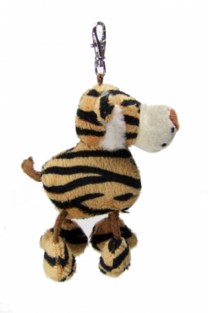 Tiger hnedý - klúčenka 14cm, PoloTrade