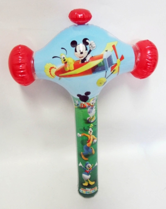 Mickey Mouse kladivo - nafukovacie 50 cm