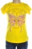 Detské tričko s motýlikom kratky rukav