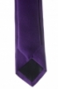 Tenká kravata - tmavo fialová