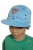 Detská čiapka so šiltom,vločkami a ochranou uší