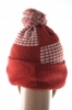 Detská čiapka so šiltom a brmbolcom,ochrana uší