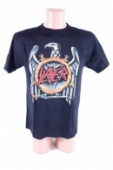 Pánske metalové tričko Slayer, logo s orlom