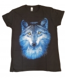 Pánske tričko vlk modrý