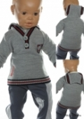 Detský sveter - 2 gombíky