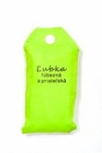 Nákupná taška s menom Ľubka - ľúbezná a priateľská 15lt