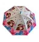 Dáždnik detský dievča v modrých šatách 66cm