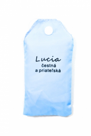 Nákupná taška s menom LUCIA - čestná a priateľská 15L