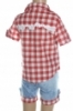 Komplet detský - košeľa a krátke riflové nohavice