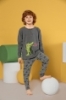 Chlapčenské pyžamo krokodíl