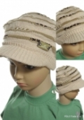 Detská čiapka X so šiltom a ochranou uší