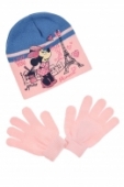 Čiapka + rukavice Minnie Mouse